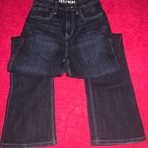 NWOT IDYLLWIND DARK WASH BOOT CUT JEANS